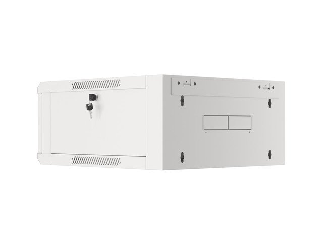 LANBERG RACKOVÁ SKŘÍŇ 19" NÁSTĚNNÁ 4U 600 RYCHLÁ MONTÁŽ (PLOCHÉ BALENÍ) ŠEDÁ - obrázek č. 11