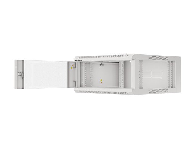 LANBERG RACKOVÁ SKŘÍŇ 19" NÁSTĚNNÁ 4U 600 RYCHLÁ MONTÁŽ (PLOCHÉ BALENÍ) ŠEDÁ - obrázek č. 8