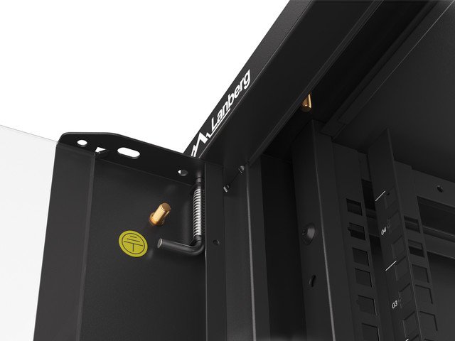 LANBERG RACKOVÁ SKŘÍŇ 19" NÁSTĚNNÁ 4U 600 RYCHLÁ MONTÁŽ (PLOCHÉ BALENÍ) ČERNÁ - obrázek č. 2