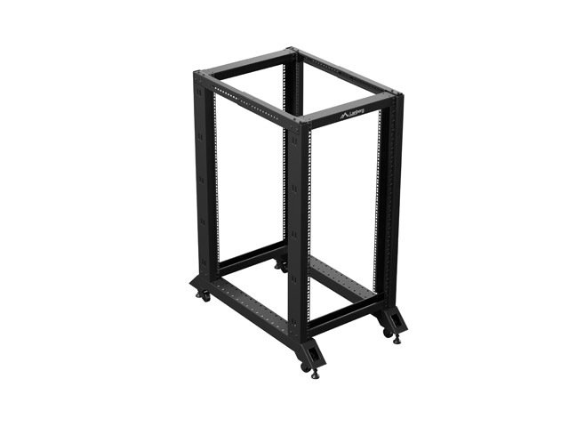 LANBERG OTEVŘENÝ RACK 22U 600X1000 ČERNÝ - obrázek č. 5