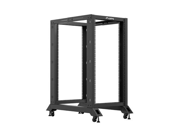 LANBERG OTEVŘENÝ RACK 22U 600X1000 ČERNÝ - obrázek č. 1