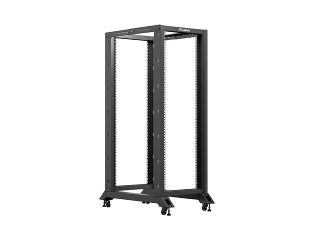LANBERG OTEVŘENÝ RACK 32U 600X1000 ČERNÝ - obrázek č. 1