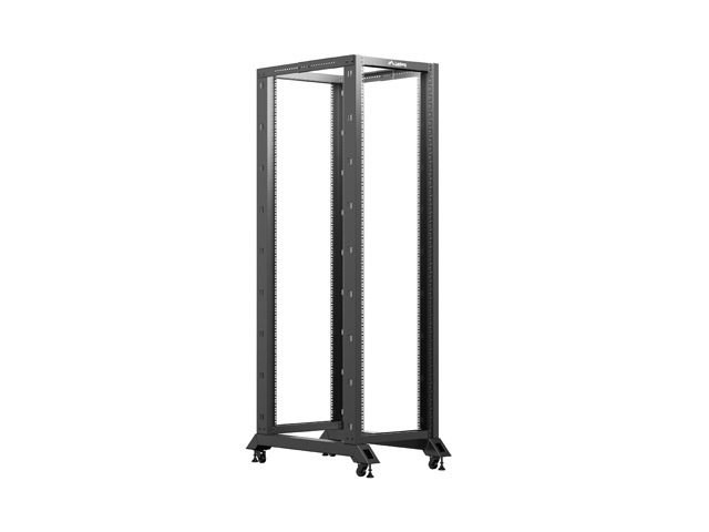 LANBERG OTEVŘENÝ RACK 42U 600X1000 ČERNÝ - obrázek č. 1