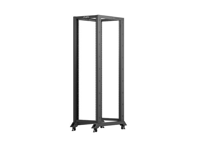 LANBERG OTEVŘENÝ RACK 42U 600X1000 ČERNÝ - obrázek produktu