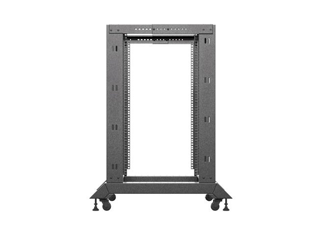 LANBERG OTEVŘENÝ RACK 18U 600X800 ČERNÝ - obrázek č. 3