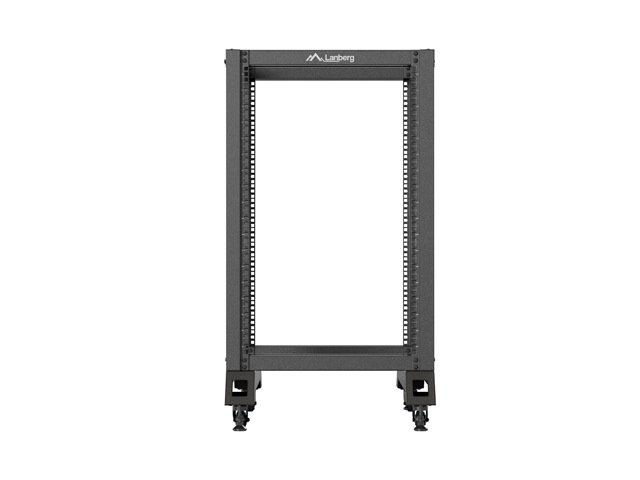 LANBERG OTEVŘENÝ RACK 18U 600X800 ČERNÝ - obrázek č. 2