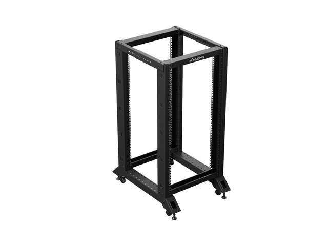 LANBERG OTEVŘENÝ RACK 22U 600X800 ČERNÝ V2 - obrázek č. 4