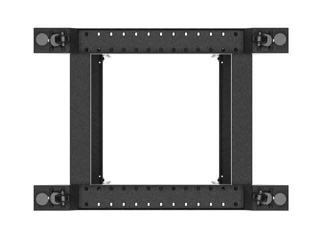 LANBERG OTEVŘENÝ RACK 22U 600X800 ČERNÝ V2 - obrázek č. 5