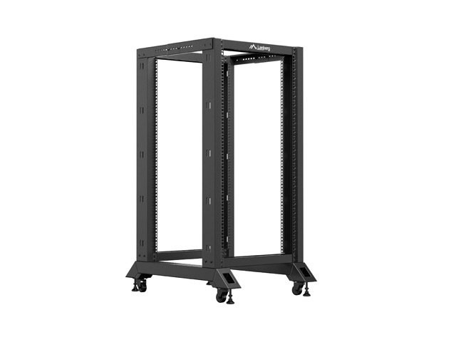 LANBERG OTEVŘENÝ RACK 22U 600X800 ČERNÝ V2 - obrázek č. 2