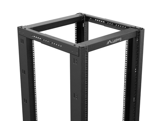 LANBERG OTEVŘENÝ RACK 27U 600X800 ČERNÝ V2 - obrázek č. 1