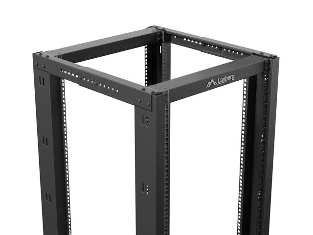 LANBERG OTEVŘENÝ RACK 42U 600X800 ČERNÝ V2 - obrázek č. 6