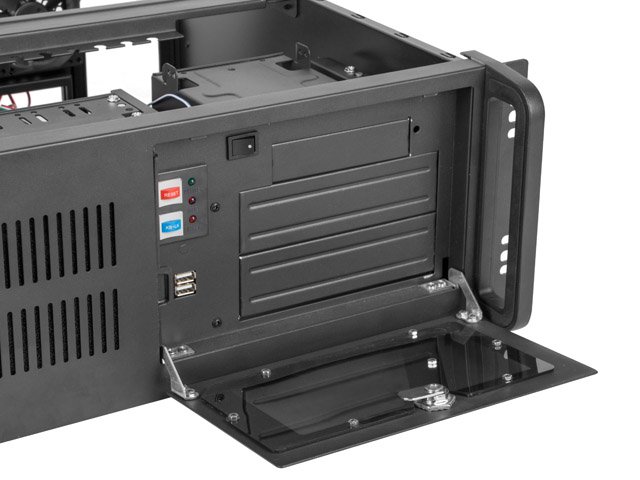 LANBERG SERVEROVÉ ŠASI PRO MONTÁŽ DO RACKU ATX 450 / 10 19" / 4U - obrázek produktu