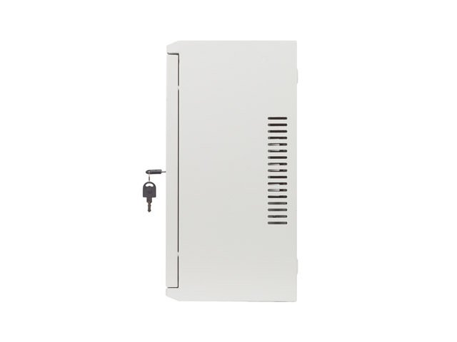 LANBERG 19" RACKOVÁ SKŘÍŇ PRO MONTÁŽ NA STĚNU 4U+3U / 540X200 NÍZKOPROFILOVÁ ŠEDÁ (SMONTOVANÁ) - obrázek č. 2