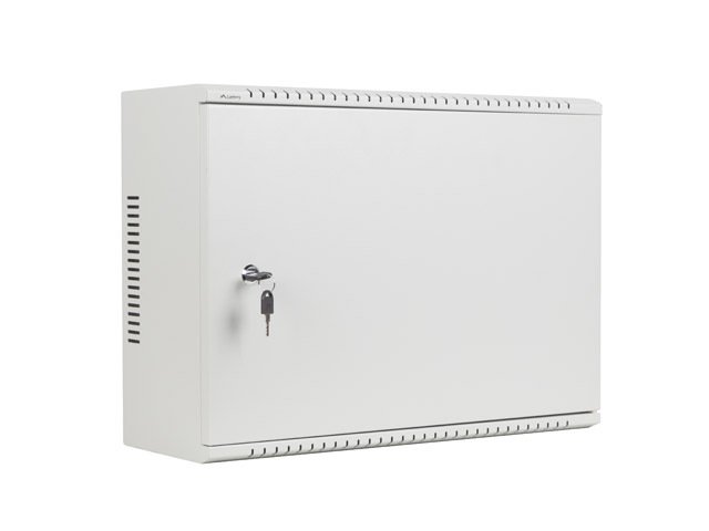 LANBERG 19" RACKOVÁ SKŘÍŇ PRO MONTÁŽ NA STĚNU 4U+3U / 540X200 NÍZKOPROFILOVÁ ŠEDÁ (SMONTOVANÁ) - obrázek č. 3