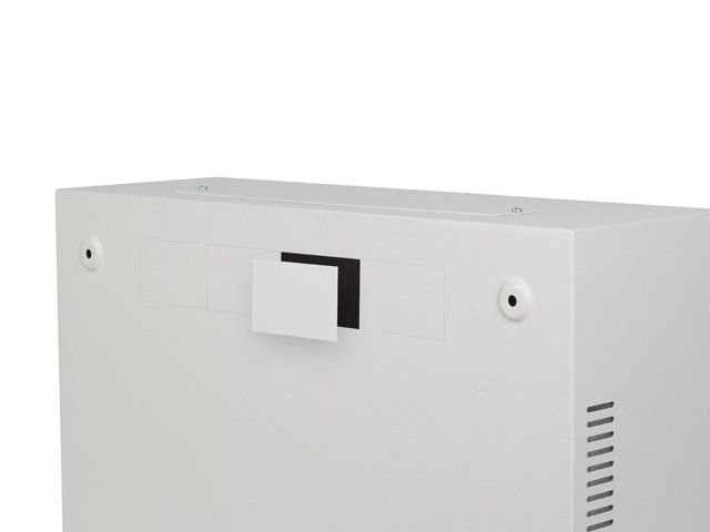 LANBERG 19" RACKOVÁ SKŘÍŇ PRO MONTÁŽ NA STĚNU 6U+3U / 540X200 NÍZKOPROFILOVÁ ŠEDÁ (SMONTOVANÁ) - obrázek č. 3