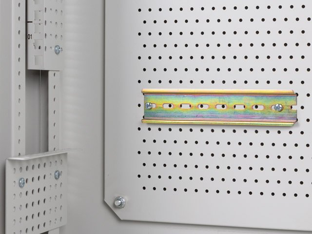 LANBERG 19" RACKOVÁ SKŘÍŇ PRO MONTÁŽ NA STĚNU 6U+3U / 540X200 NÍZKOPROFILOVÁ ŠEDÁ (SMONTOVANÁ) - obrázek č. 7