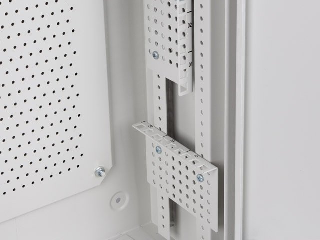 LANBERG 19" RACKOVÁ SKŘÍŇ PRO MONTÁŽ NA STĚNU 6U+3U / 540X200 NÍZKOPROFILOVÁ ŠEDÁ (SMONTOVANÁ) - obrázek č. 6