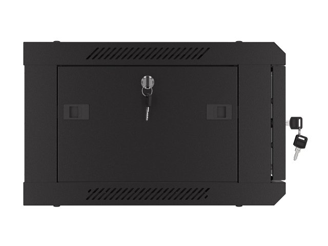 LANBERG RACKOVÁ SKŘÍŇ 19" NÁSTĚNNÁ 4U / 600X450 S PERFOROVANÝMI DVEŘMI ČERNÁ (PLOCHÉ BALENÍ) - obrázek č. 6