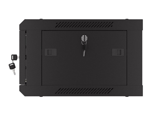 LANBERG RACKOVÁ SKŘÍŇ 19" NÁSTĚNNÁ 4U / 600X450 S PERFOROVANÝMI DVEŘMI ČERNÁ (PLOCHÉ BALENÍ) - obrázek č. 12