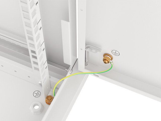 LANBERG RACKOVÁ SKŘÍŇ 19" PRO MONTÁŽ NA STĚNU 6U / 600X450 PRO VLASTNÍ MONTÁŽ S KOVOVÝMI DVEŘMI ŠEDÁ - obrázek č. 11