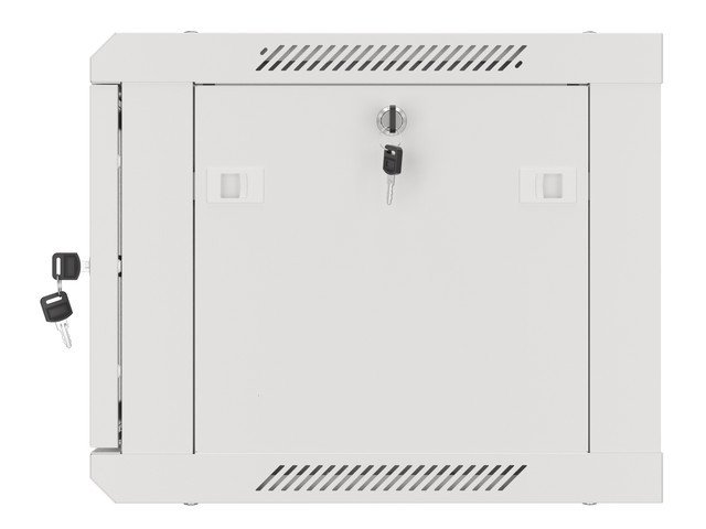 LANBERG RACKOVÁ SKŘÍŇ 19" PRO MONTÁŽ NA STĚNU 6U / 600X450 PRO VLASTNÍ MONTÁŽ S KOVOVÝMI DVEŘMI ŠEDÁ - obrázek č. 4