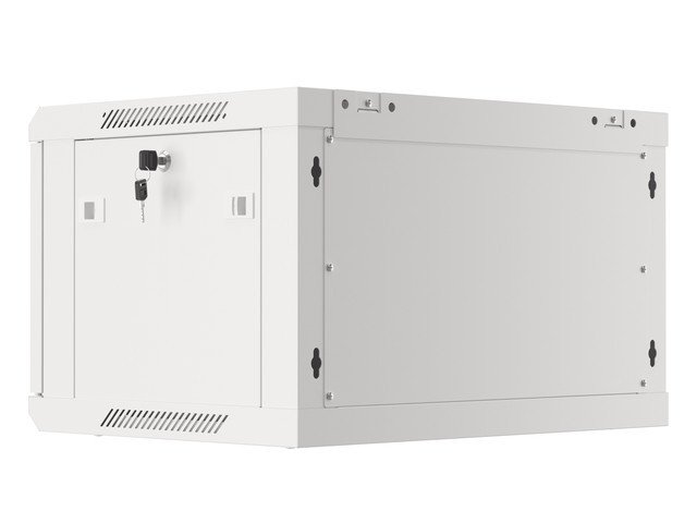 LANBERG RACKOVÁ SKŘÍŇ 19" PRO MONTÁŽ NA STĚNU 6U / 600X450 PRO VLASTNÍ MONTÁŽ S KOVOVÝMI DVEŘMI ŠEDÁ - obrázek č. 12
