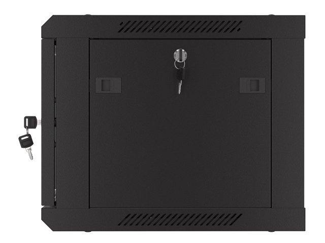 LANBERG 19" RACKOVÁ SKŘÍŇ PRO MONTÁŽ NA STĚNU 6U / 600X450 S PERFOROVANÝMI DVEŘMI ČERNÁ-PLOCHÉ BALENÍ - obrázek č. 14