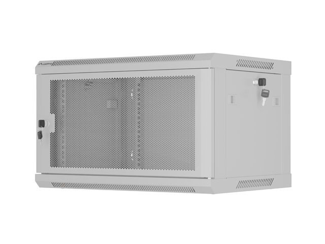 LANBERG INSTALAČNÍ STOJAN 19" 6U 600X450 ŠEDÉ PERFOROVANÉ DVEŘE -  PLOCHÉ BALENÍ - obrázek č. 7