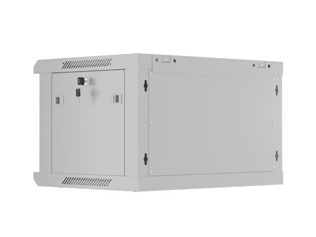 LANBERG INSTALAČNÍ STOJAN 19" 6U 600X450 ŠEDÉ PERFOROVANÉ DVEŘE -  PLOCHÉ BALENÍ - obrázek č. 12