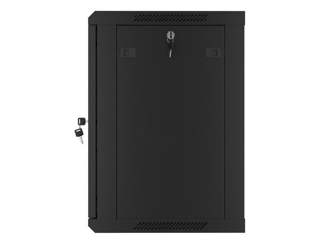 LANBERG RACKOVÁ SKŘÍŇ 19" NÁSTĚNNÁ 12U / 600X450 PRO VLASTNÍ MONTÁŽ S KOVOVÝMI DVEŘMI ČERNÁ - obrázek č. 3