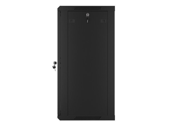 LANBERG 19" RACKOVÁ SKŘÍŇ PRO MONTÁŽ NA STĚNU 18U / 600X450 (FLAT PACK) S PROSKLENÝMI DVEŘMI ČERNÁ V2 - obrázek č. 9