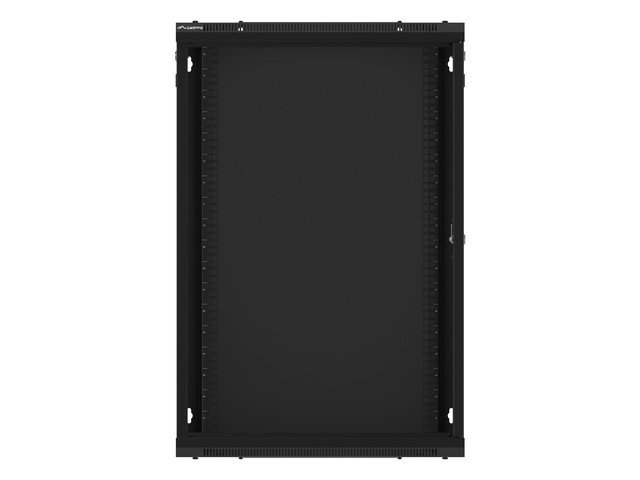LANBERG 19" RACKOVÁ SKŘÍŇ PRO MONTÁŽ NA STĚNU 18U / 600X450 (FLAT PACK) S PROSKLENÝMI DVEŘMI ČERNÁ V2 - obrázek č. 7
