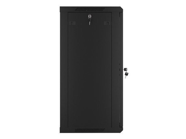LANBERG 19" RACKOVÁ SKŘÍŇ PRO MONTÁŽ NA STĚNU 18U / 600X450 (FLAT PACK) S PROSKLENÝMI DVEŘMI ČERNÁ V2 - obrázek č. 8