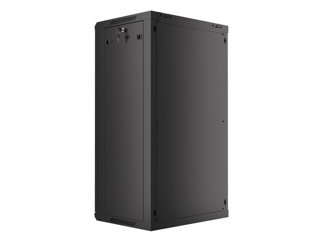 LANBERG 19" RACKOVÁ SKŘÍŇ PRO MONTÁŽ NA STĚNU 22U / 600X450 (FLAT PACK) S PROSKLENÝMI DVEŘMI ČERNÁ V2 - obrázek č. 11