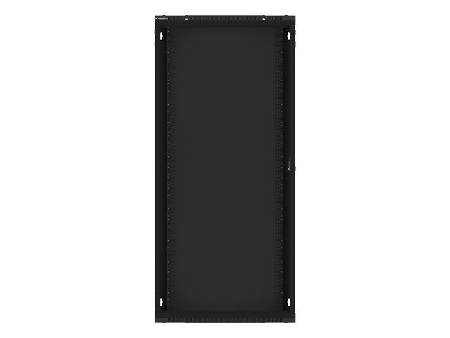 LANBERG RACKOVÁ SKŘÍŇ 19" NÁSTĚNNÁ 27U / 600X450 (FLAT PACK) S PROSKLENÝMI DVEŘMI ČERNÁ V2 - obrázek č. 5