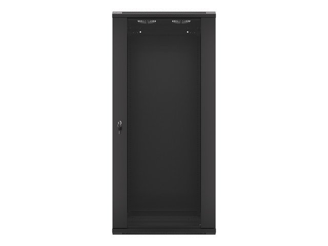 LANBERG RACKOVÁ SKŘÍŇ 19" NÁSTĚNNÁ 27U / 600X450 (FLAT PACK) S PROSKLENÝMI DVEŘMI ČERNÁ V2 - obrázek č. 12