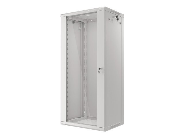 LANBERG RACKOVÁ SKŘÍŇ 19" NÁSTĚNNÁ 27U / 600X450 (FLAT PACK) ŠEDÁ V2 - obrázek č. 10