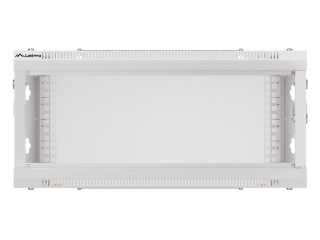 LANBERG RACKOVÁ SKŘÍŇ 19" PRO MONTÁŽ NA STĚNU 4U / 600X600 (FLAT PACK) V2 ŠEDÁ - obrázek č. 8