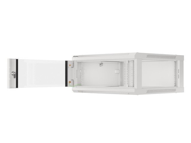 LANBERG RACKOVÁ SKŘÍŇ 19" PRO MONTÁŽ NA STĚNU 4U / 600X600 (FLAT PACK) V2 ŠEDÁ - obrázek č. 10