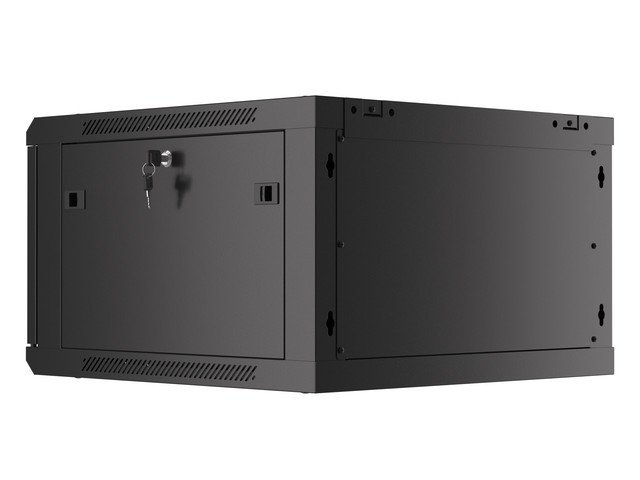LANBERG RACKOVÁ SKŘÍŇ 19" PRO MONTÁŽ NA STĚNU 6U / 600X600 PRO VLASTNÍ MONTÁŽ S KOVOVÝMI DVEŘMI ČERNÁ - obrázek č. 12