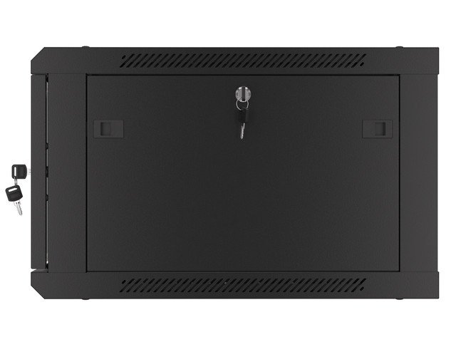 LANBERG 19" RACKOVÁ SKŘÍŇ PRO MONTÁŽ NA STĚNU 6U / 600X600 (FLAT PACK) ČERNÁ V2 - obrázek č. 13