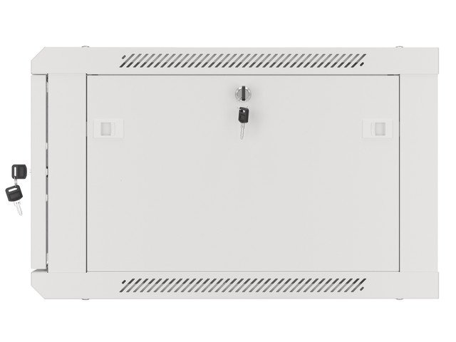 LANBERG 19" RACKOVÁ SKŘÍŇ PRO MONTÁŽ NA STĚNU 6U / 600X600 (FLAT PACK) S PROSKLENÝMI DVEŘMI ŠEDÁ V2 - obrázek č. 13