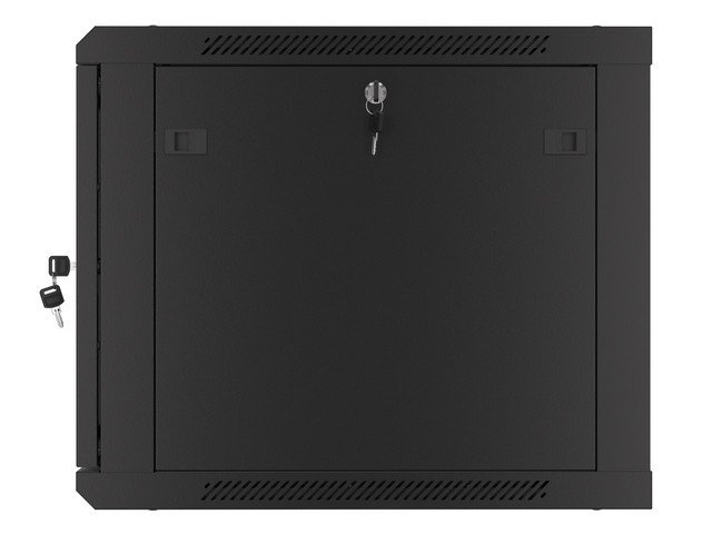 LANBERG RACKOVÁ SKŘÍŇ 19" PRO MONTÁŽ NA STĚNU 9U / 600X600 PRO VLASTNÍ MONTÁŽ S KOVOVÝMI DVEŘMI ČERNÁ - obrázek č. 15