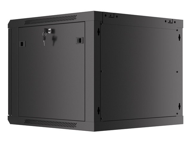 LANBERG RACKOVÁ SKŘÍŇ 19" PRO MONTÁŽ NA STĚNU 9U / 600X600 PRO VLASTNÍ MONTÁŽ S KOVOVÝMI DVEŘMI ČERNÁ - obrázek č. 13