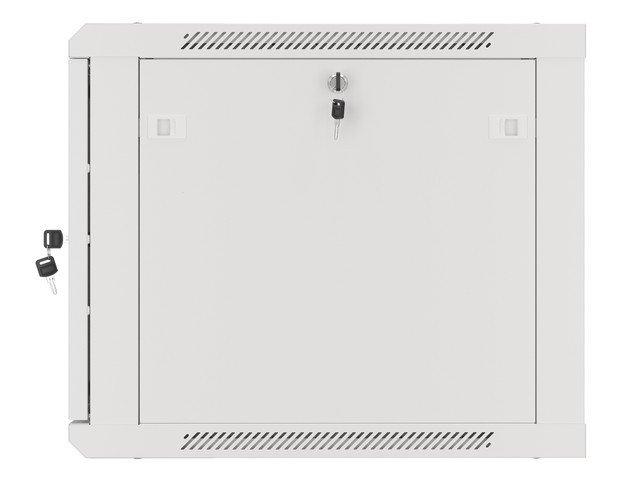 LANBERG RACKOVÁ SKŘÍŇ 19" PRO MONTÁŽ NA STĚNU 9U / 600X600 PRO VLASTNÍ MONTÁŽ S KOVOVÝMI DVEŘMI ŠEDÁ - obrázek č. 11