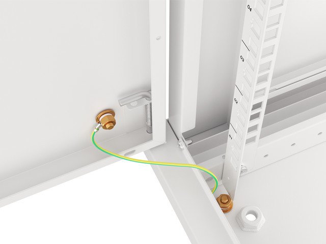 LANBERG RACKOVÁ SKŘÍŇ 19" PRO MONTÁŽ NA STĚNU 9U / 600X600 PRO VLASTNÍ MONTÁŽ S KOVOVÝMI DVEŘMI ŠEDÁ - obrázek č. 15