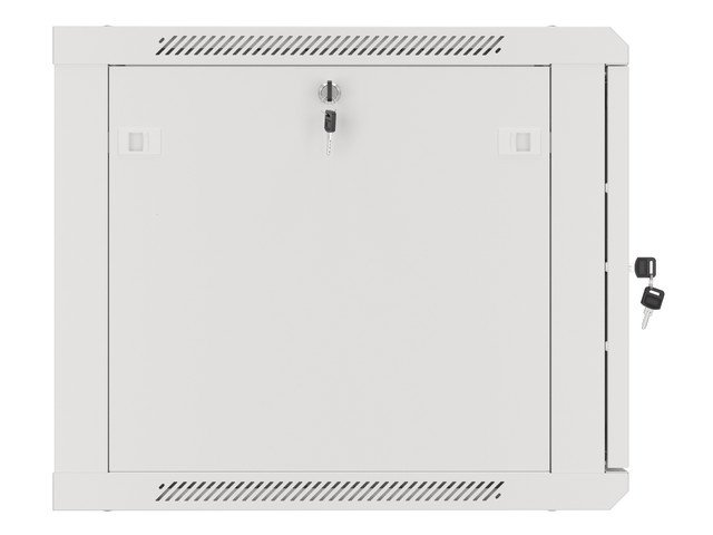 LANBERG RACKOVÁ SKŘÍŇ 19" PRO MONTÁŽ NA STĚNU 9U / 600X600 PRO VLASTNÍ MONTÁŽ S KOVOVÝMI DVEŘMI ŠEDÁ - obrázek č. 10