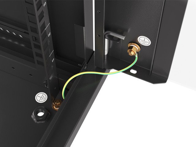 LANBERG RACKOVÁ SKŘÍŇ 19" PRO MONTÁŽ NA STĚNU 9U / 600X600 (FLAT PACK) V2 ČERNÁ - obrázek č. 5