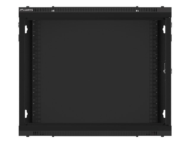LANBERG RACKOVÁ SKŘÍŇ 19" PRO MONTÁŽ NA STĚNU 9U / 600X600 (FLAT PACK) V2 ČERNÁ - obrázek č. 9