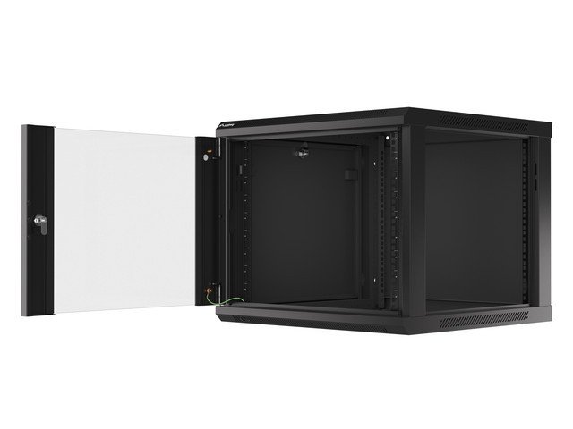 LANBERG RACKOVÁ SKŘÍŇ 19" PRO MONTÁŽ NA STĚNU 9U / 600X600 (FLAT PACK) V2 ČERNÁ - obrázek č. 10